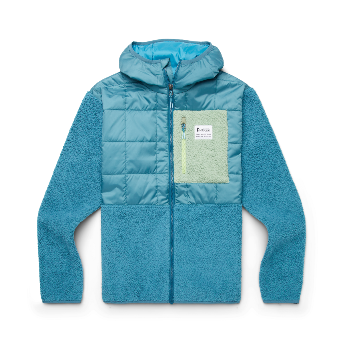 Cotopaxi Women's Trico Hybrid Hooded Jacket Blue Spruce